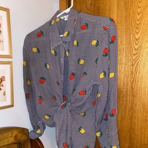 Vintage apple button up